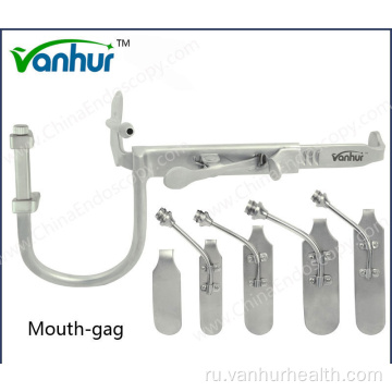 Ent Mouth-Gag с водяным соплом инструментов для ларингоскопии